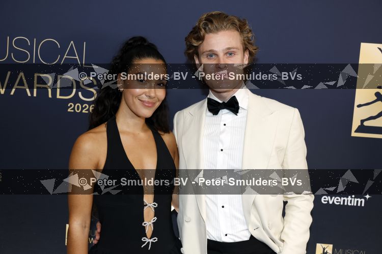 Leusden 20 mei 2026
Musical awards gala bij AFAS in Leusden . Moise Trustfull en Kaj v d Voort