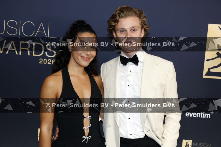 Leusden 20 mei 2026
Musical awards gala bij AFAS in Leusden . Moise Trustfull en Kaj v d Voort