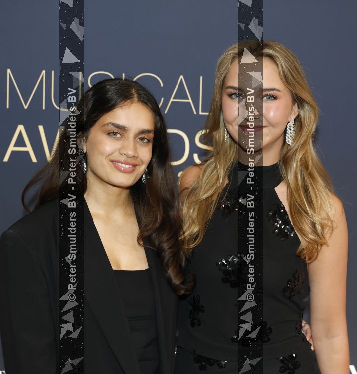 Leusden 20 mei 2026
Musical awards gala bij AFAS in Leusden . Noa Zwan en Sonia Eijken 