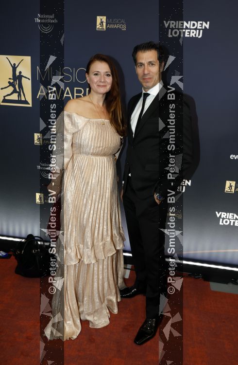 Leusden 20 mei 2026
Musical awards gala bij AFAS in Leusden . Oren Schrijver en Celine Purcell