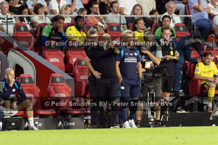 Eindhoven, 8 Augustus 2026
Kompetitie Seizoen 2026/2027
PSV-Fortuna SC, eindstand 2-2
Peter Bosz
Foto Carlo van Hout