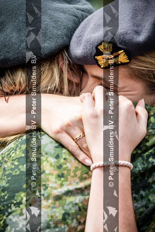 Breda 29 mei 2026
Koningin Maxima krijgt haar baret uitgereikt na afronding van haar training tot reservist, 29 Mei 2026.
