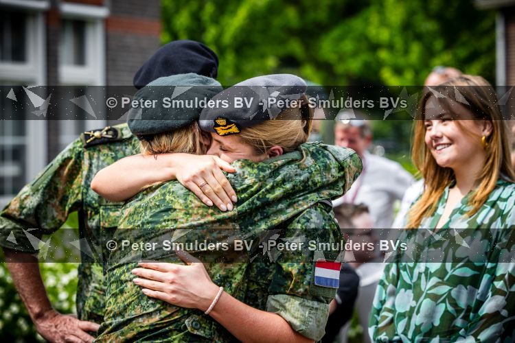 Breda 29 mei 2026
Koningin Maxima krijgt haar baret uitgereikt na afronding van haar training tot reservist, 29 Mei 2026.
