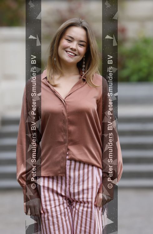Den Haag 21 mei 2026
Fotouurtje met de koninklijke familie in de Hollandse tuin van Park Clingendael . Aanwezig Koning Willem Alexander Koningin Maxima Prinses Amalia Prinses Alexia en Prinses Ariane . 