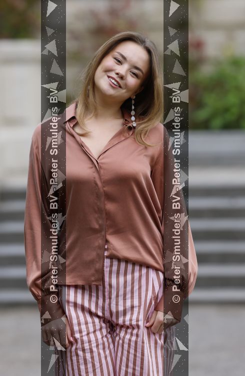 Den Haag 21 mei 2026
Fotouurtje met de koninklijke familie in de Hollandse tuin van Park Clingendael . Aanwezig Koning Willem Alexander Koningin Maxima Prinses Amalia Prinses Alexia en Prinses Ariane . 