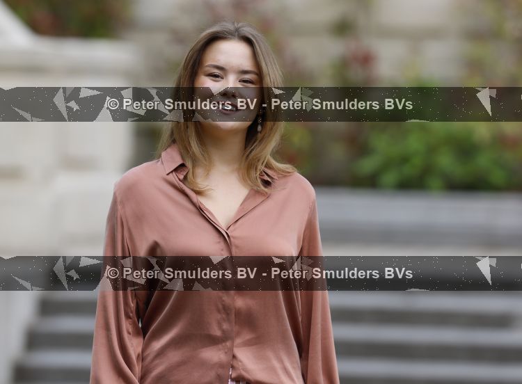 Den Haag 21 mei 2026
Fotouurtje met de koninklijke familie in de Hollandse tuin van Park Clingendael . Aanwezig Koning Willem Alexander Koningin Maxima Prinses Amalia Prinses Alexia en Prinses Ariane . 