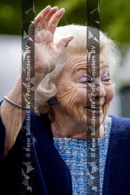 NOORDWOLDE - 20 mei 2026
Prinses Beatrix bezoekt Nationaal Vlechtmuseum ter gelegenheid van het 25 jarig jubileum, 20 Mei 2026. Tijdens het bezoekt onthult de prinses de originele wieg wij zij als baby in heeft gelegen. 