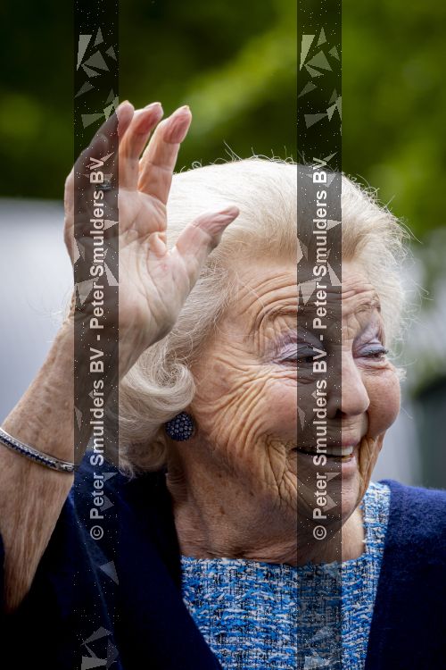 NOORDWOLDE - 20 mei 2026
Prinses Beatrix bezoekt Nationaal Vlechtmuseum ter gelegenheid van het 25 jarig jubileum, 20 Mei 2026. Tijdens het bezoekt onthult de prinses de originele wieg wij zij als baby in heeft gelegen. 