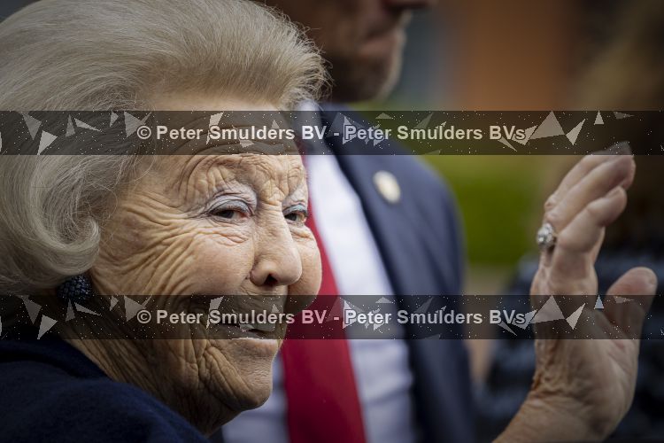 NOORDWOLDE - 20 mei 2026
Prinses Beatrix bezoekt Nationaal Vlechtmuseum ter gelegenheid van het 25 jarig jubileum, 20 Mei 2026. Tijdens het bezoekt onthult de prinses de originele wieg wij zij als baby in heeft gelegen. 