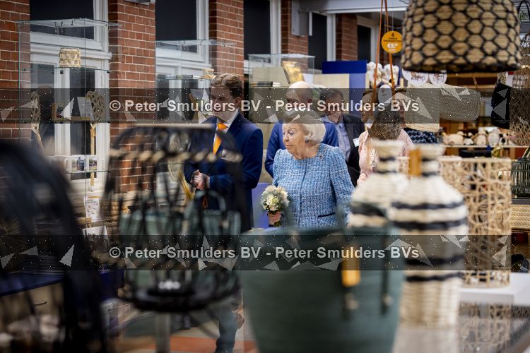 NOORDWOLDE - 20 mei 2026
Prinses Beatrix bezoekt Nationaal Vlechtmuseum ter gelegenheid van het 25 jarig jubileum, 20 Mei 2026. Tijdens het bezoekt onthult de prinses de originele wieg wij zij als baby in heeft gelegen. 
