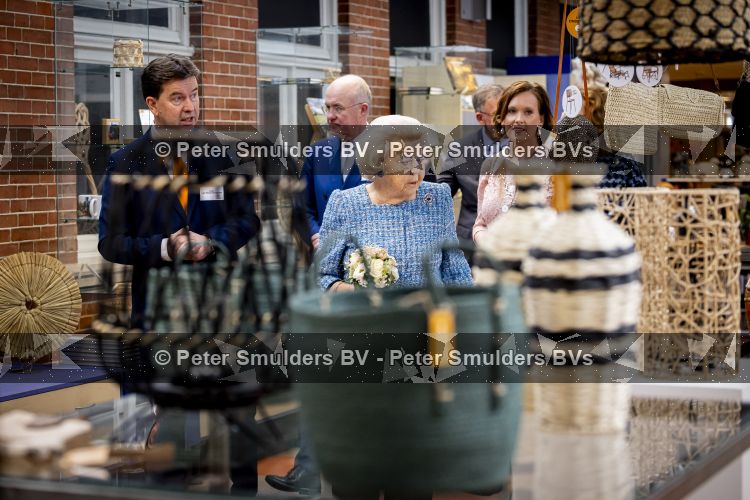 NOORDWOLDE - 20 mei 2026
Prinses Beatrix bezoekt Nationaal Vlechtmuseum ter gelegenheid van het 25 jarig jubileum, 20 Mei 2026. Tijdens het bezoekt onthult de prinses de originele wieg wij zij als baby in heeft gelegen. 