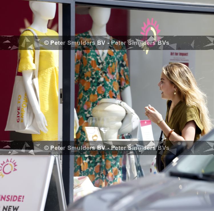 Den Haag 27 mei 2026
Prinses Eloise aan het werk in haar winkel Mylimalima in Den haag 
