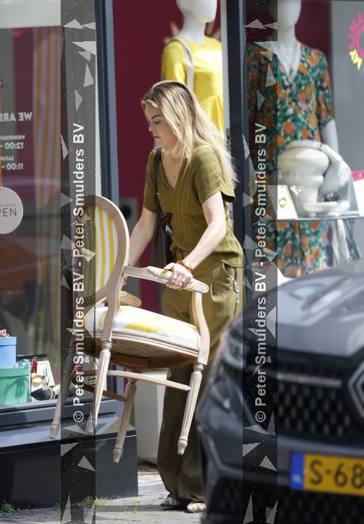 Den Haag 27 mei 2026
Prinses Eloise aan het werk in haar winkel Mylimalima in Den haag 