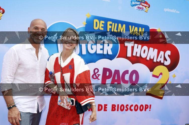 Amsterdam 31 mei 2026
Premiere Rutger Thomas en Paco 2 in Pathe Arena . Ralph de Vries en Carlijn de Vries 