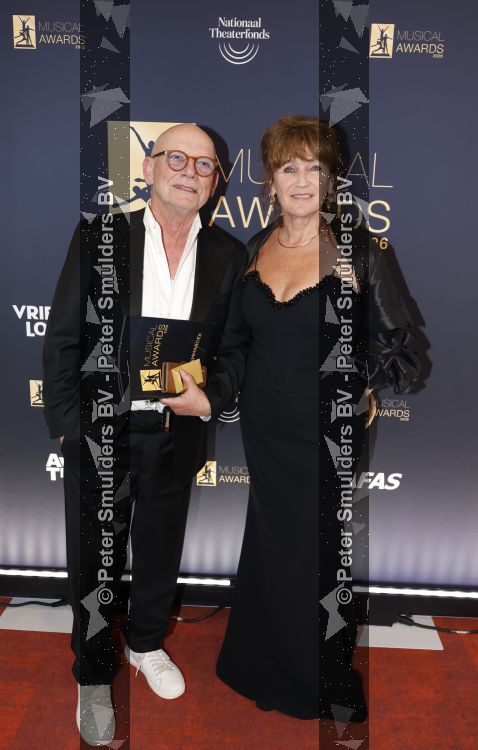 Leusden 20 mei 2026
Musical awards gala bij AFAS in Leusden . Renee Fokker en Sjoerd Pleijsier