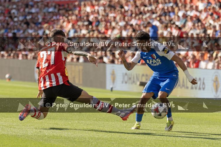Eindhoven, 3 Augustus 2026
Johan Cruijffschaal wedstrijd
PSV-AZ Eindstand 0-4
Ro Zangelo Daal
Foto Carlo v Hout