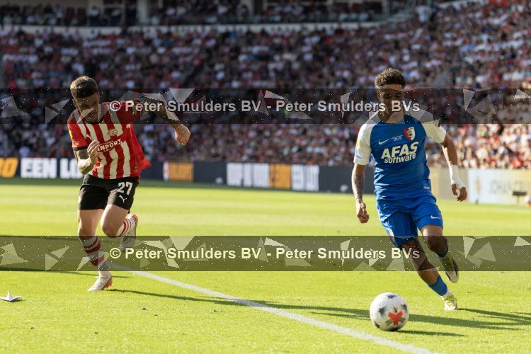 Eindhoven, 3 Augustus 2026
Johan Cruijffschaal wedstrijd
PSV-AZ Eindstand 0-4 
Ro Zangelo Daal
Foto Carlo van Hout