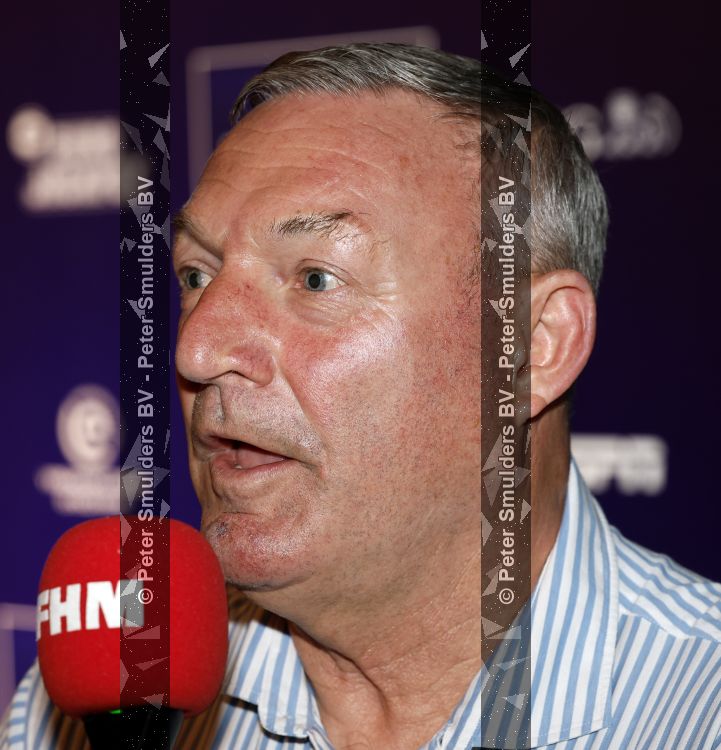 Maarssen 25 mei 2026
Voetballer van het jaar gala in de Fabrique in Maarssen . ESPN organiseert het . Ron jans kwam met zijn vrouw 