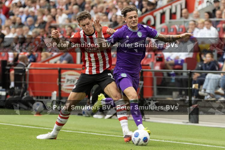 Eindhoven, 23 augustus 2026
Vriendenloterij Eredivisie
PSV - FC Groningen eindstand 5-1
Ruben v Bommel

Foto Carlo van Hout
