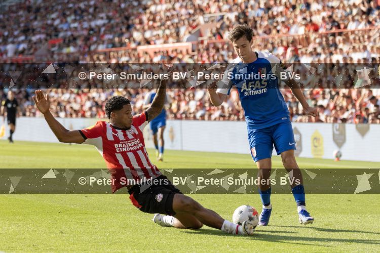 Eindhoven, 3 Augustus 2026
Johan Cruijffschaal wedstrijd
PSV-AZ Eindstand 0-4
Ryan Flamingo
Foto Carlo van Hout