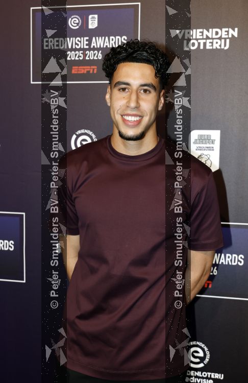 Maarssen 25 mei 2026
Voetballer van het jaar gala in de Fabrique in Maarssen . ESPN organiseert het . Sami Ouaissa kwam met zijn moedre