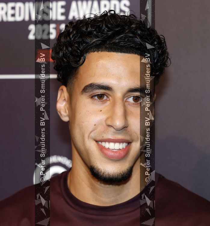 Maarssen 25 mei 2026
Voetballer van het jaar gala in de Fabrique in Maarssen . ESPN organiseert het . Sami Ouaissa kwam met zijn moedre