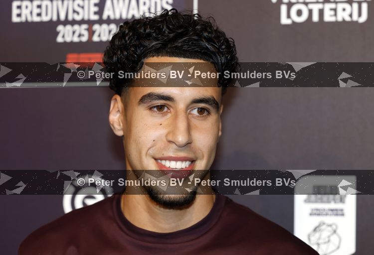 Maarssen 25 mei 2026
Voetballer van het jaar gala in de Fabrique in Maarssen . ESPN organiseert het . Sami Ouaissa kwam met zijn moedre