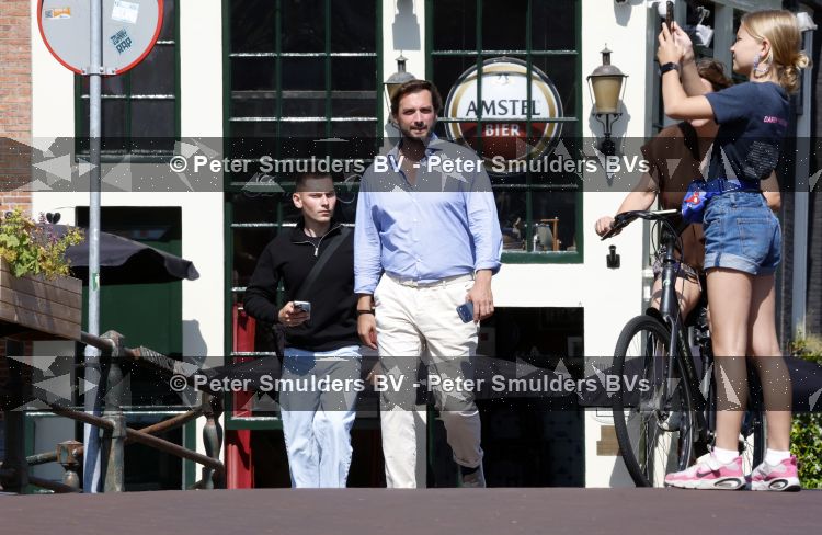 Amsterdam 10 juli 2026
Thierry Baudet wandelend door het centrum van Amsterdam .