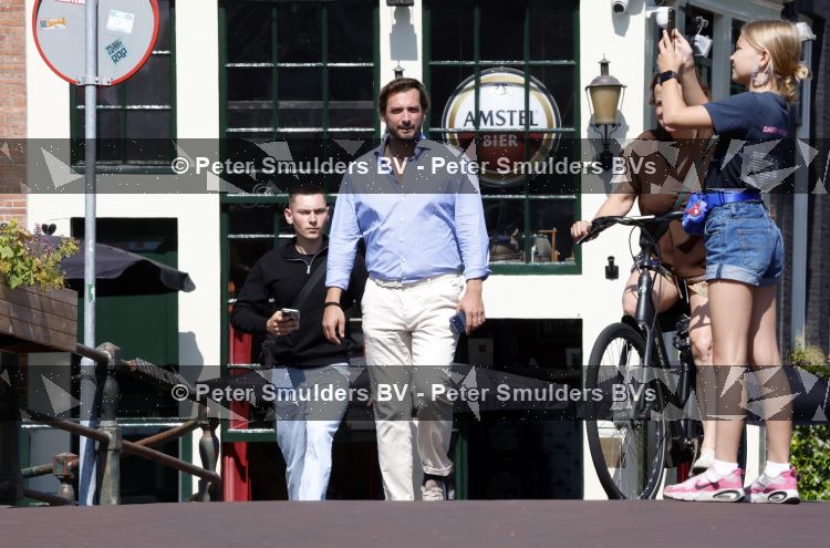 Amsterdam 10 juli 2026
Thierry Baudet wandelend door het centrum van Amsterdam .
