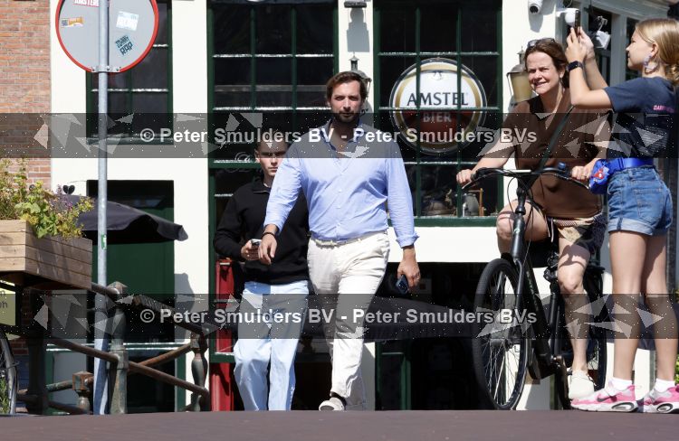 Amsterdam 10 juli 2026
Thierry Baudet wandelend door het centrum van Amsterdam .