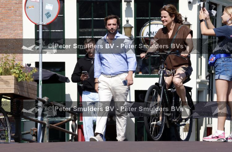 Amsterdam 10 juli 2026
Thierry Baudet wandelend door het centrum van Amsterdam .