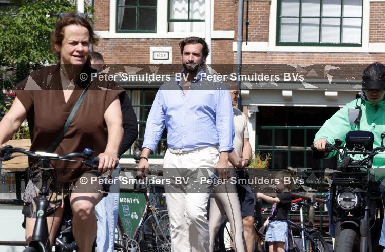 Amsterdam 10 juli 2026
Thierry Baudet wandelend door het centrum van Amsterdam .