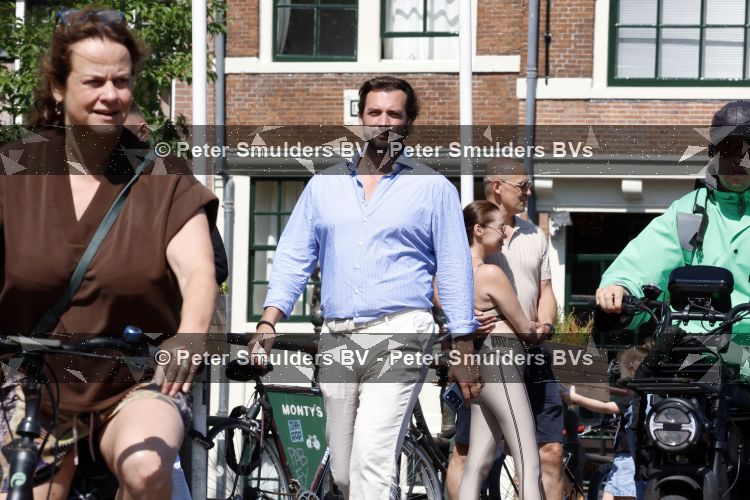 Amsterdam 10 juli 2026
Thierry Baudet wandelend door het centrum van Amsterdam .