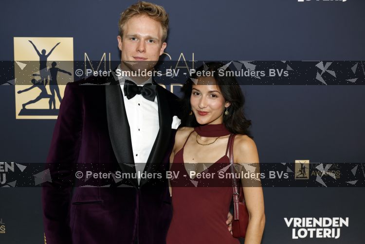 Leusden 20 mei 2026
Musical awards gala bij AFAS in Leusden . Thijs Snoek Silvana Rocha