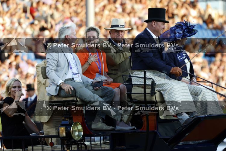 Aken 11 augustus 2026
Prinses Amalia op bezoek bij het wereldkampioenschap Paarden in Aken . Anky v Grunsven en Jos Lansink 