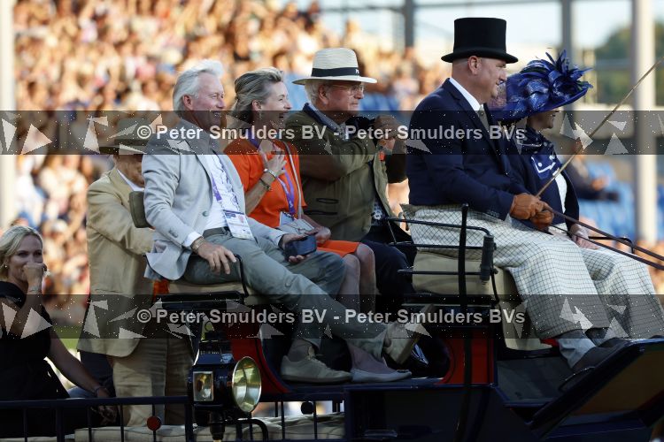 Aken 11 augustus 2026
Prinses Amalia op bezoek bij het wereldkampioenschap Paarden in Aken . Anky v Grunsven en Jos Lansink 