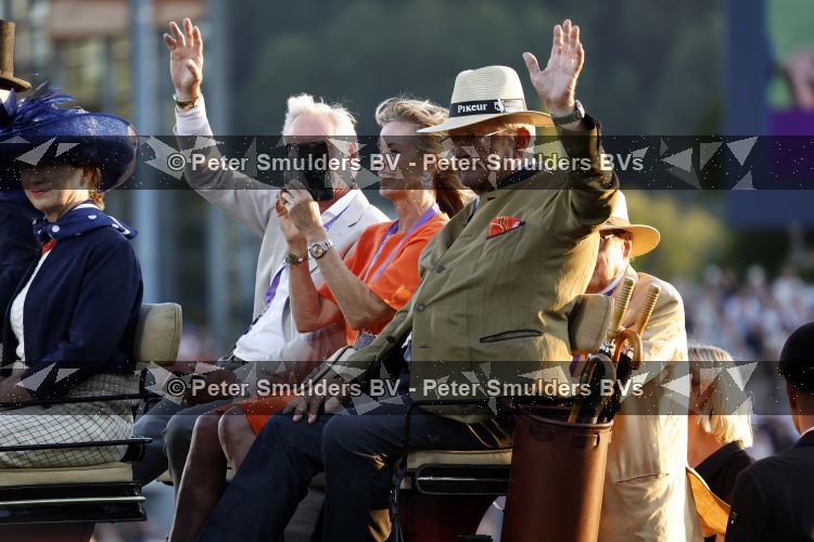 Aken 11 augustus 2026
Prinses Amalia op bezoek bij het wereldkampioenschap Paarden in Aken . Anky v Grunsven en Jos Lansink 