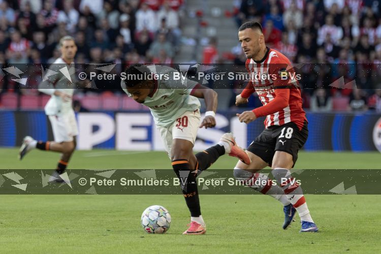 Eindhoven, 10 september 2026
Eerste wedstrijd Champions League
PSV-Sjachtar, eindstand 1-1
Filip Kostic
Foto Carlo van Hout