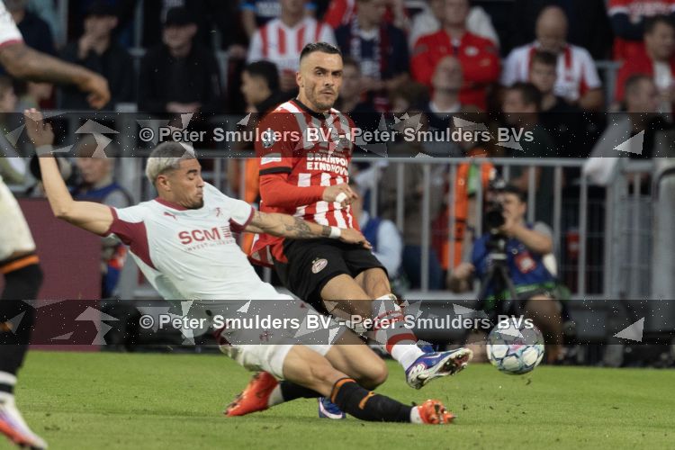Eindhoven, 10 september 2026
Eerste wedstrijd Champions League
PSV-Sjachtar, eindstand 1-1
Filip Kostic
Foto Carlo van Hout