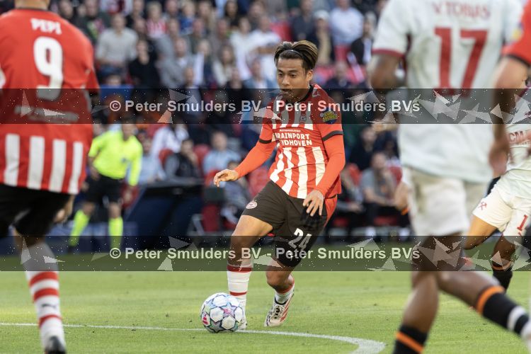 Eindhoven, 10 september 2026
Eerste wedstrijd Champions League
PSV-Sjachtar, eindstand 1-1
Kodai Sano
Foto Carlo van Hout