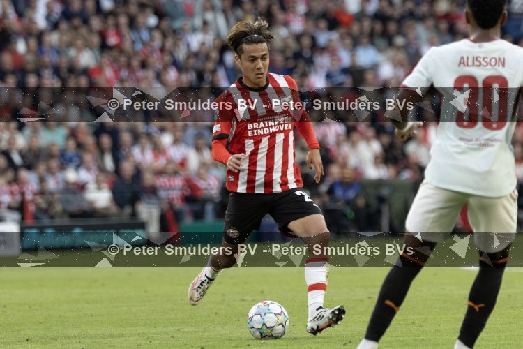 Eindhoven, 10 september 2026
Eerste wedstrijd Champions League
PSV-Sjachtar, eindstand 1-1
Kodai Sano
Foto Carlo van Hout
