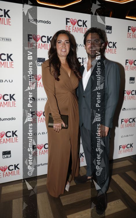 Amsterdam 31 augustus 2026
Premiere Fuck de familie in restaurant Rotate . Leslie Keijzer met man Govinda
