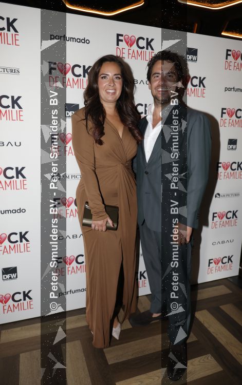 Amsterdam 31 augustus 2026
Premiere Fuck de familie in restaurant Rotate . Leslie Keijzer met man Govinda