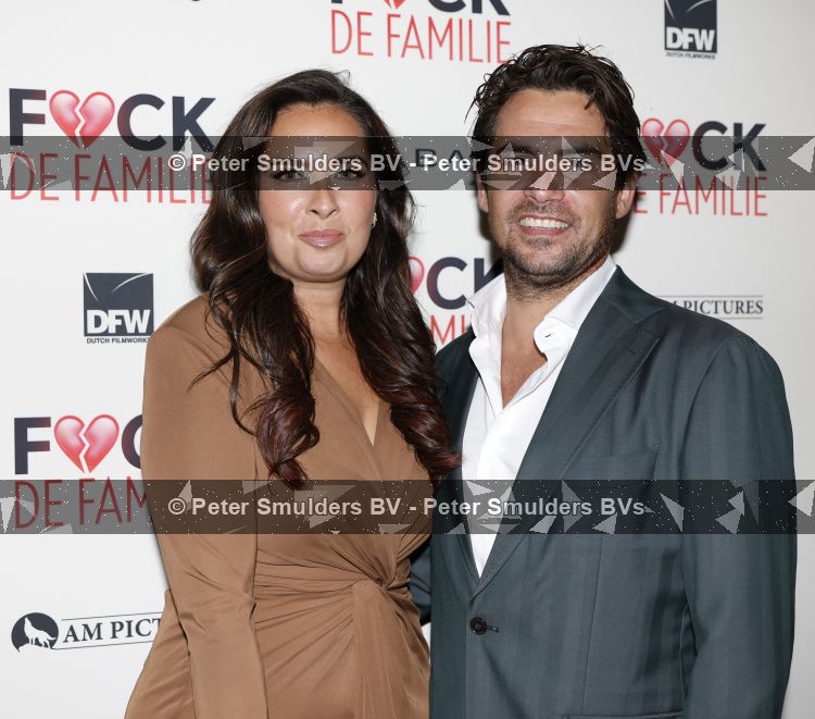 Amsterdam 31 augustus 2026
Premiere Fuck de familie in restaurant Rotate . Leslie Keijzer met man Govinda
