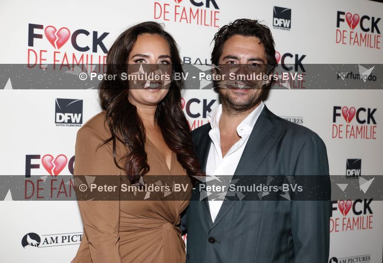 Amsterdam 31 augustus 2026
Premiere Fuck de familie in restaurant Rotate . Leslie Keijzer met man Govinda