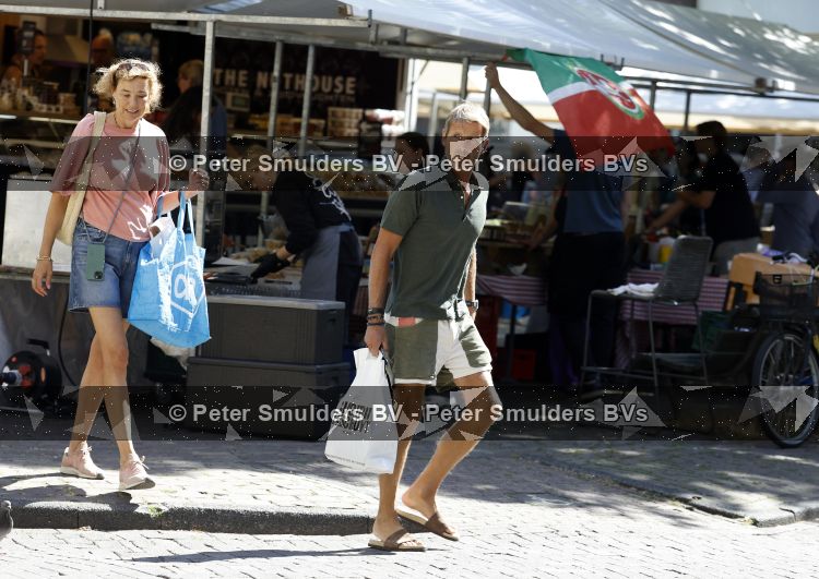 Amsterdam 8 augustus 2026
Prins Maurits en Prinses Marilene doen boodschappen  in Amsterdam zuid