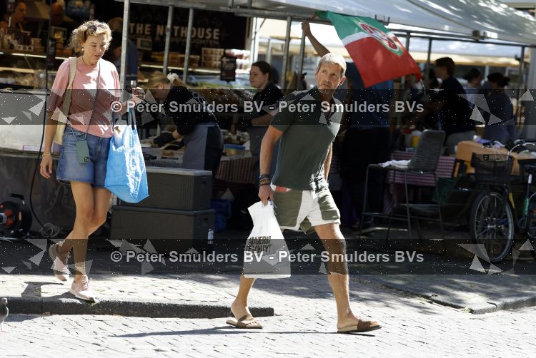 Amsterdam 8 augustus 2026
Prins Maurits en Prinses Marilene doen boodschappen  in Amsterdam zuid
