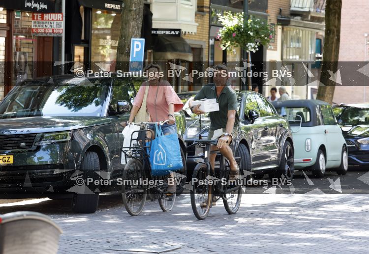 Amsterdam 8 augustus 2026
Prins Maurits en Prinses Marilene doen boodschappen  in Amsterdam zuid