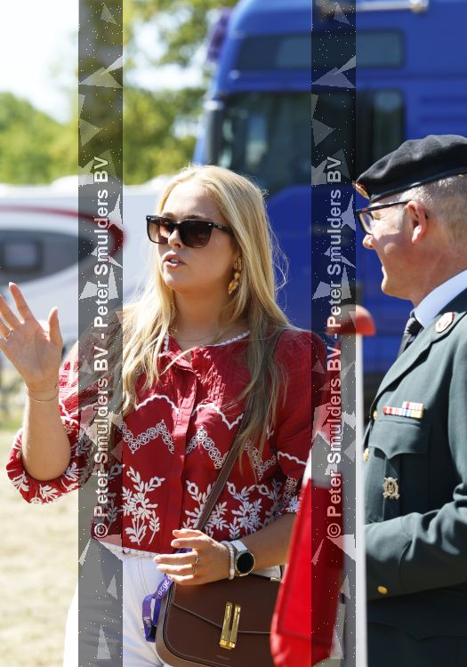 Aken 11 augustus 2026
Prinses Amalia op bezoek bij het wereldkampioenschap Paarden in Aken . 