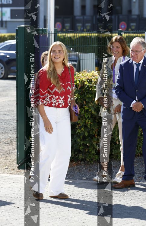 Aken 11 augustus 2026
Prinses Amalia op bezoek bij het wereldkampioenschap Paarden in Aken . 